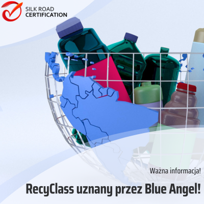RecyClass uznany przez Blue Angel !